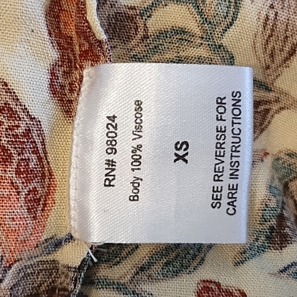 House of Harlow 1960 Sister Print Boho Maxi Dress Size XS - Picture 10 of 12